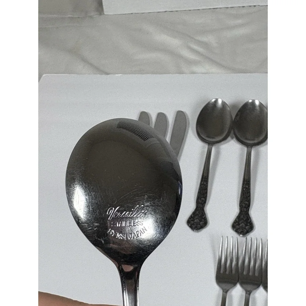 Versailles by MSI Japan Vintage Stainless Steel Flatware Mix Lot 16 Piece